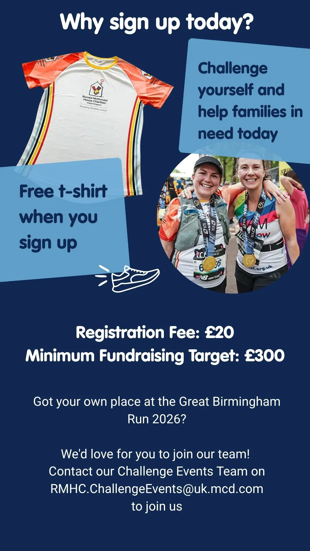 Great Birmingham Run 2026 Ronald McDonald House Charities